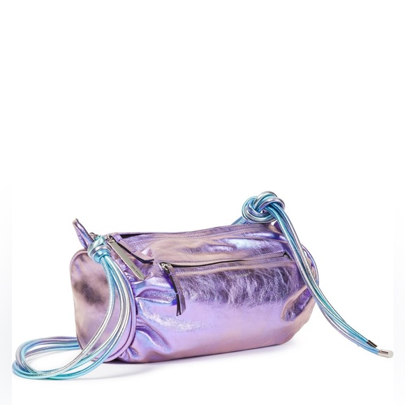 ISABEL MARANT BAG PURPLE METALLIC LEATHER BNWT HTF SOLD OUT EVERYWHERE - Picture 13 of 14